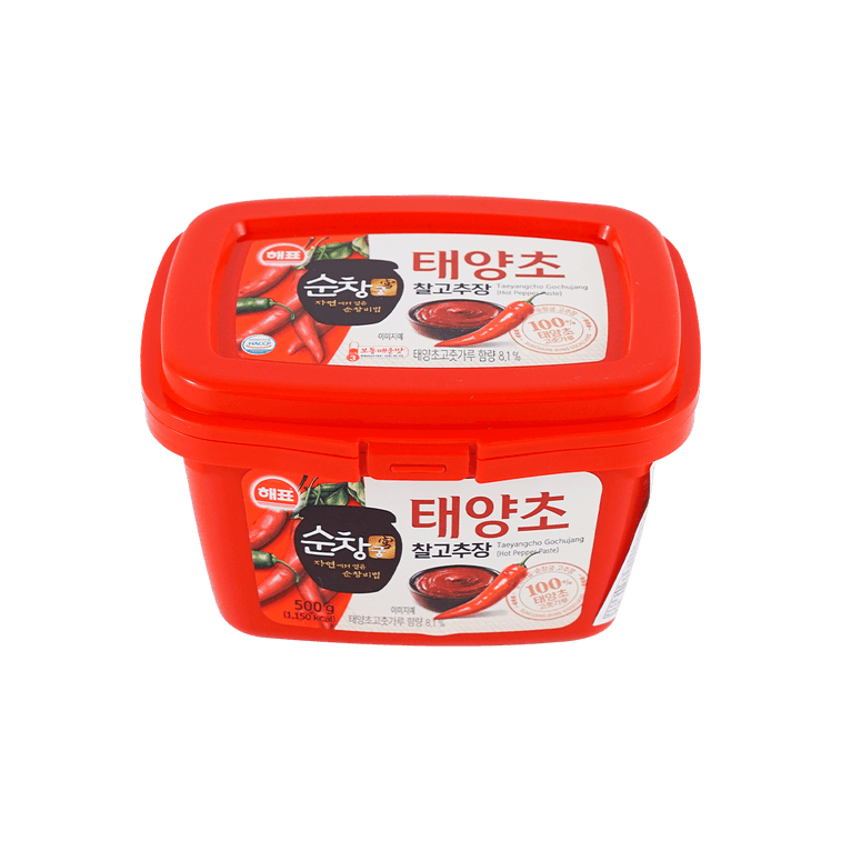 韓国風コチュジャン 大陽朝コチュジャン 500g 【ビビンバ、トッポギ、チゲ、プルコギ、BBQ用】 4