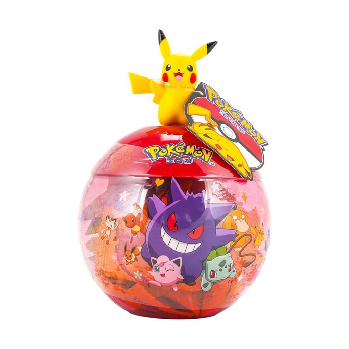Pikachu Plush Toy Assorted Figurine Jelly Gummy Candy  Mixed Fruit Flavor 4.23 oz【Anime Finds】