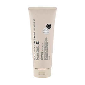 日本熊野油脂 Salon Link氨基酸护发素 氨基酸椿油 受损修复 300g【山茶花极润】