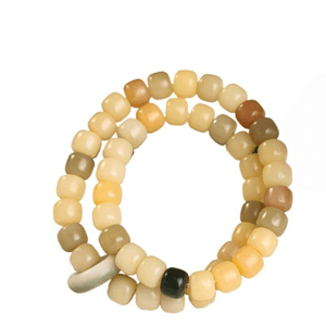 【中國直郵】 中國國家博物館 國家博物館 敦煌研究院 敦煌色菩提雙圈手串 文玩盤玩菩提手串手鍊 14-16厘米