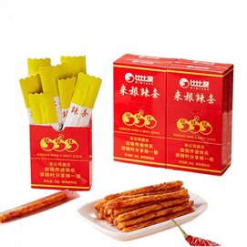 Lai Gen La Tiao, A Popular And Spicy Snack, Offers 26g Of Tofu Skin And Gluten In  Boxes