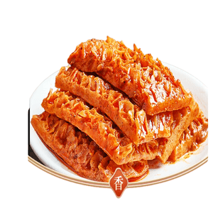 Spicy flavor vegetarian tripe, Sichuan style, trendy snack, 10 packs, about 120g
