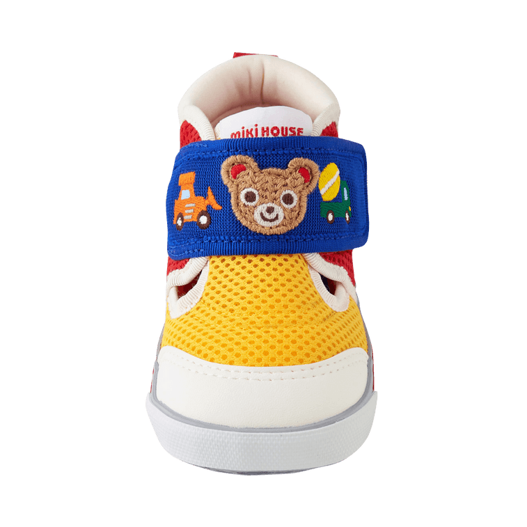 MIKIHOUSE 日本制透气拼色学步布鞋 16cm 460g 5