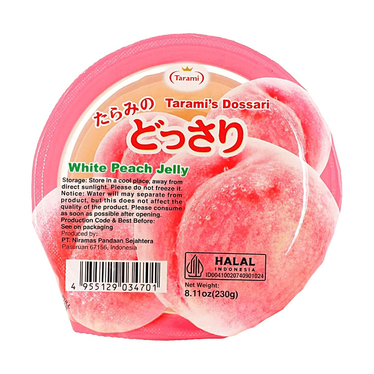 日本TARAMI 多汁白桃果凍 230g【含真實果肉】【清新果香 甜而不膩】 6