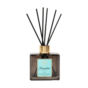 日本LAUNDRIN' 無火香燻 室內擴香 香水棒 植物萃取香薰 蒂芙尼藍No.7香味 80ml