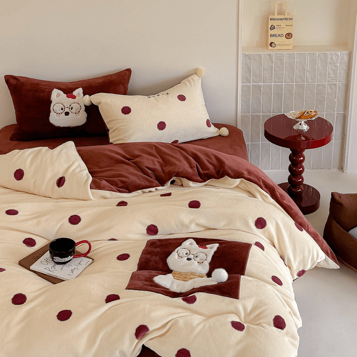 Dreamy Puppy Bedding Set Westie-Queen