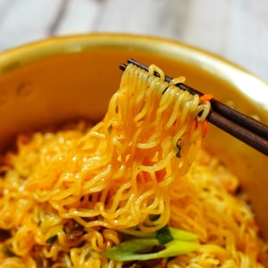 Faker × Wang Tukong Jumbo Noodle - Korean Instant Ramen With Soup Base, Hot & Spicy Flavor, 4.23 oz 【King Of Legends】