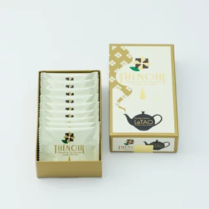 【日本北海道直邮】LeTAO北海道小樽大吉岭红茶巧克力夹心曲奇 9枚入