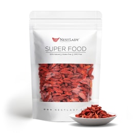Premium Organic Raw & Dried Goji Berries 150g Natural Superfood Extra Large Non GMO Berries by Nutrient Element