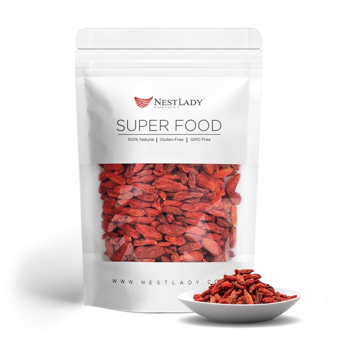 Premium Organic Raw & Dried Goji Berries 150g Natural Superfood Extra Large Non GMO Berries by Nutrient Element
