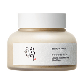 Ground Rice and Honey Glow Mask, 5.07 fl oz. - Exfoliating Scrub + Soothing Hydration