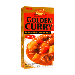 Japanese Golden Curry Sauce Mix - Mild, 3.2oz