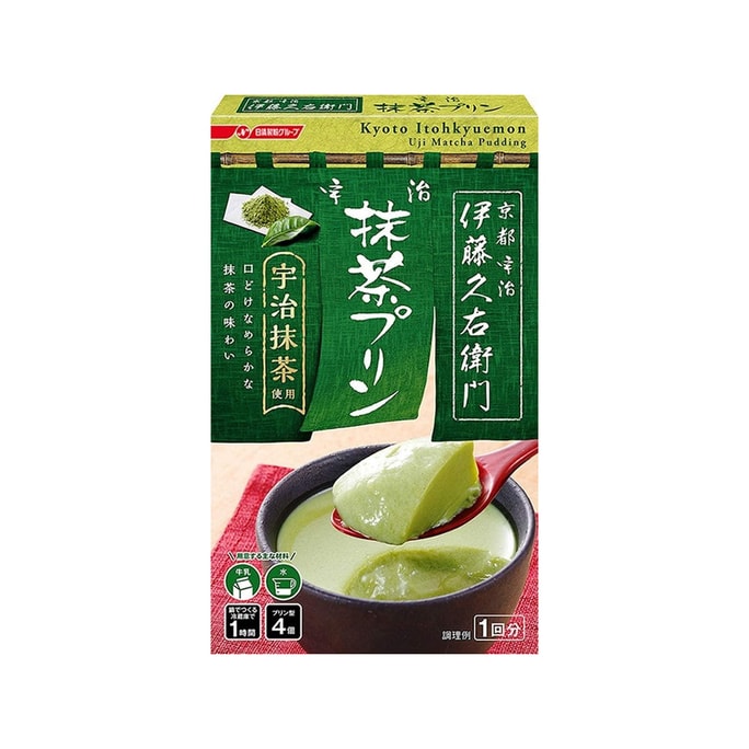 Ito Kyuemon Uji Matcha Pudding Powder 50g
