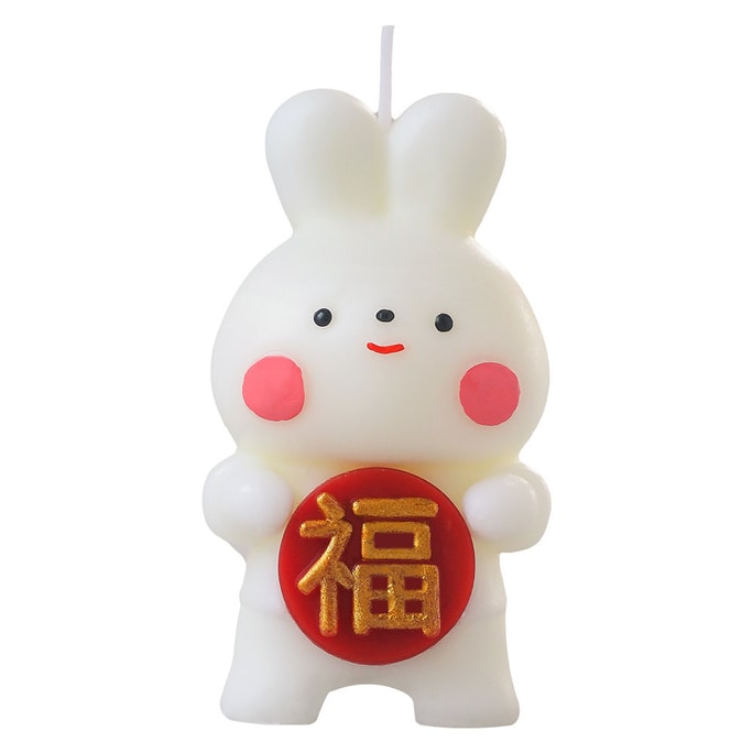 Lucky Rabbit Candle 1 Piece for New Year Gift and Birthday Candle