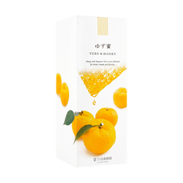 Yuzu Honey - Honey with Citrus for Drinks, Breads & Desserts, 17.63oz