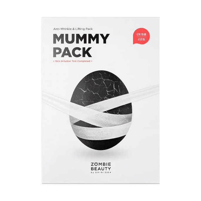 ZOMBIE BEAUTY Mummy Pack & Activator Kit, 8 Set - Anti-Wrinkle & Lifting Pack