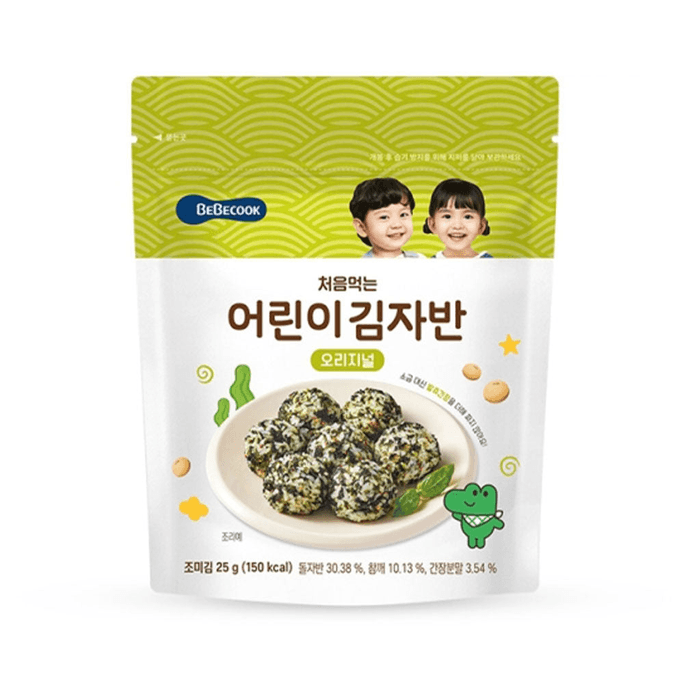 韩国BeBecook 炒海藻片原味 25g