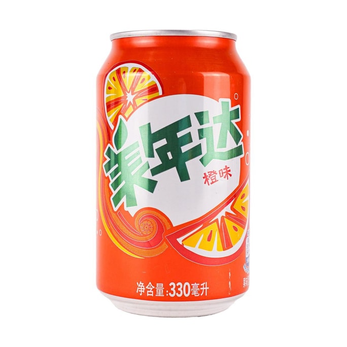 Juice Sparkling Beverage, Orange Flavor, Can 11.16 fl oz