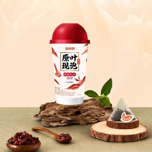 香飘飘 原叶现泡奶茶 糯糯红豆 74g *6【6份超值装】【茶香清新+沙糯红豆超绝搭配!!】【小红书爆款】