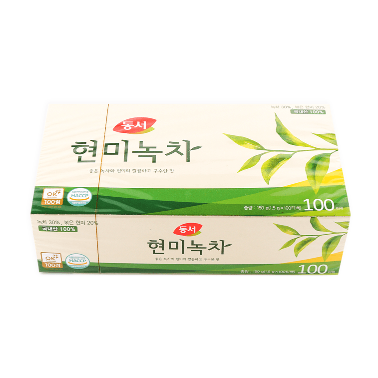 동서 현미녹차 100티백 4