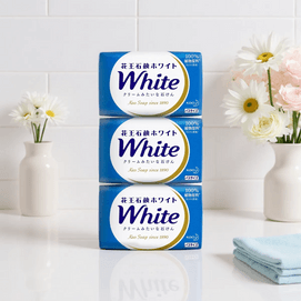 日本KAO花王 护肤香皂 3枚入 #花香 纯天然植物萃取 COSME大赏受赏