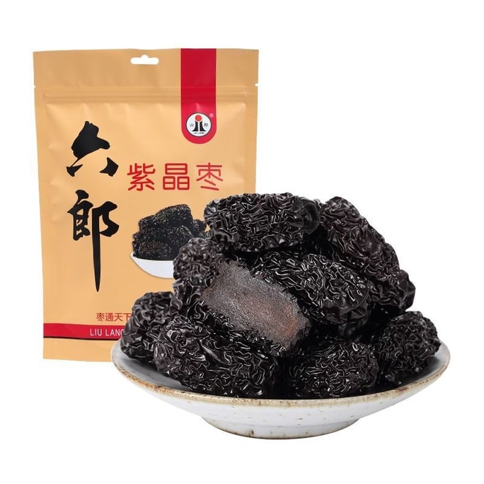 Shanxi  Amethyst Jujube without Additives 500g per bag [Tonifies blood, beautifies complexion, Improves anemia, enhances immunity, nourishes blood and calms the mind]