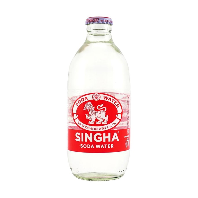 Natural Soda Water Unsweetened 11oz【0 Sugar 】