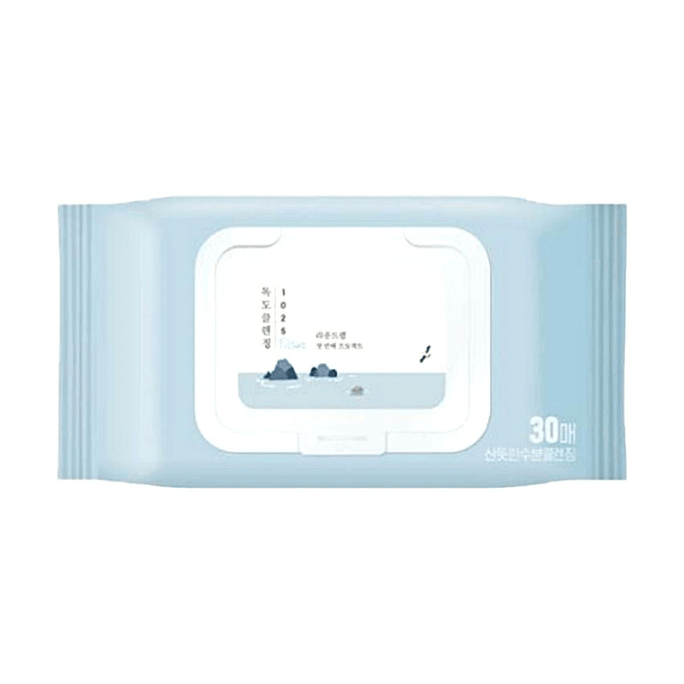 1025 Dokdo Cleansing Tissue 5.07oz Gentle Makeup Remover Wipes