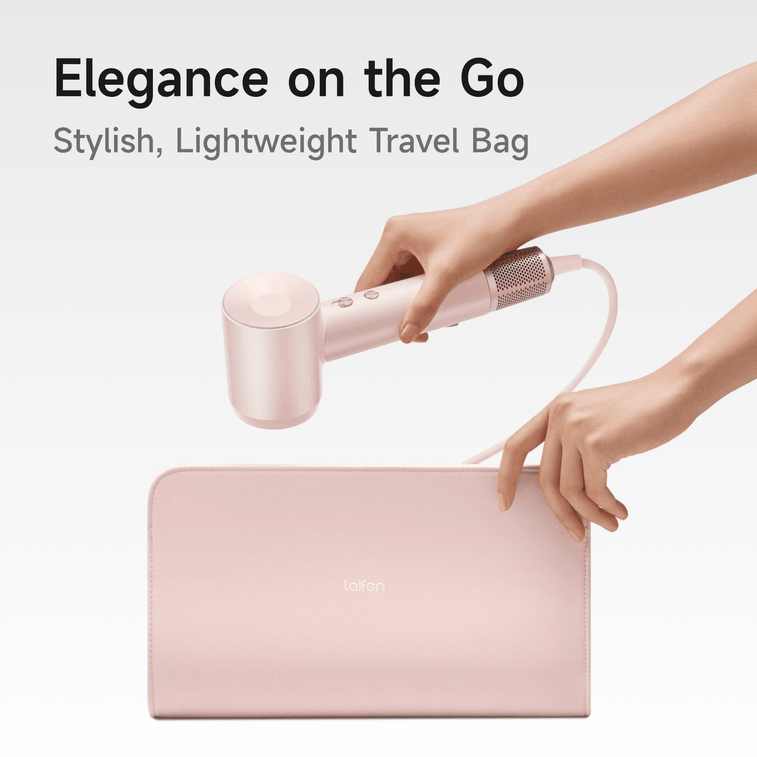 Premium 高速负离子吹风机 爱意礼盒套装 【110,000RPM无刷高速马达】【360°磁吸造型风嘴】【轻量低噪设计】【附墙面支架】【配旅行收纳袋】 节日送礼推荐 5