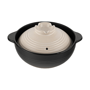 Product: New Utage Spill-Resistant Donabe Pot Size 6 【Spill-Resistant】【For 1-2 People】