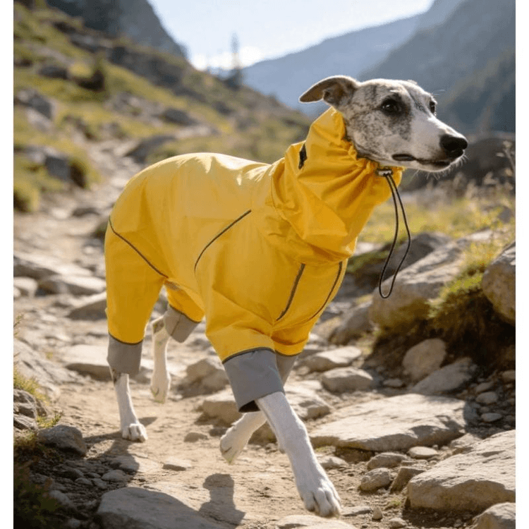【KUNIOCOLLECTION】犬プリント 中綿コート 中国直送】 日本 TOUCHDOG 犬用レインコート 四脚防水 アウトドア用
