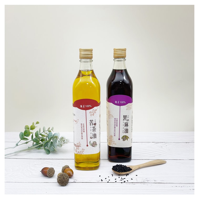 Gift Box (Camellia Oil*1 + Black Sesame Oil*1) 1 Set 5