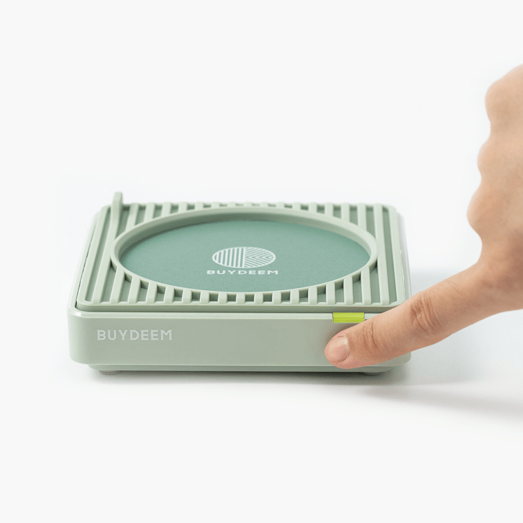 Buydeem Mug and Coffee Warmer Cozy Greenish 4