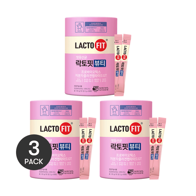 프로바이오틱스 뷰티, 4.23oz *3【밸류팩】