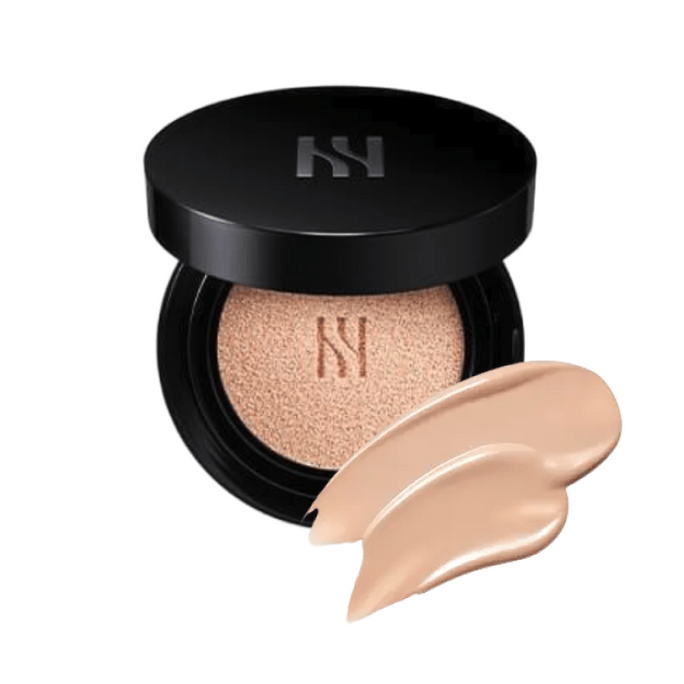 [Livraison directe de Corée] HERA /赫妍 Black Cushion Foundation Set 27N1 1.06 oz (30g) / Taille normale 0.53 oz (15g) + Recharge 0.53 oz (15g)