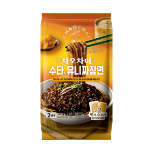 Fire-Grilled Handmade Style Uni Jajangmyeon, 2 Servings, 25.4 oz【Sea Urchin Rich Charred Flavor】