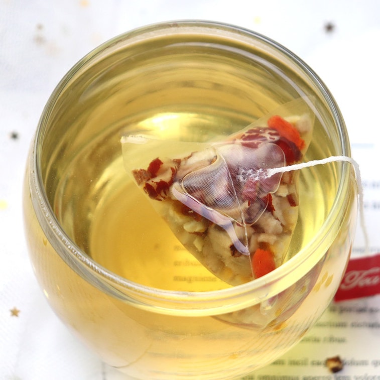 【Expédition directe depuis le Canada】 Sifanda Thé au ginseng, astragale, longane et jujube rouge avec baies de goji 100g (5g×20 sachets) Formule traditionnelle de médecine chinoise Thé énergisant Thé de santé quotidien Boisson pour le thé de l'après-midi Thé indispensable pour femmes 4