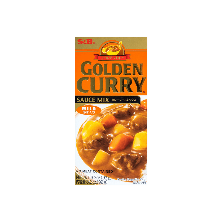 일본식 골든 카레 소스 믹스 - 마일드, 3.2oz 8