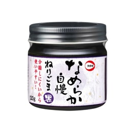 【日本直郵】 角屋 補充鈣鐵養髮護髮 純天然無鹽芝麻醬 120g 黑芝麻