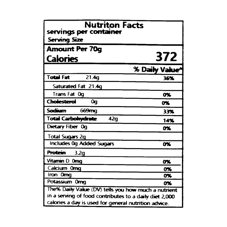 Potato French Fries BBQ Steak Flavor 70g 7