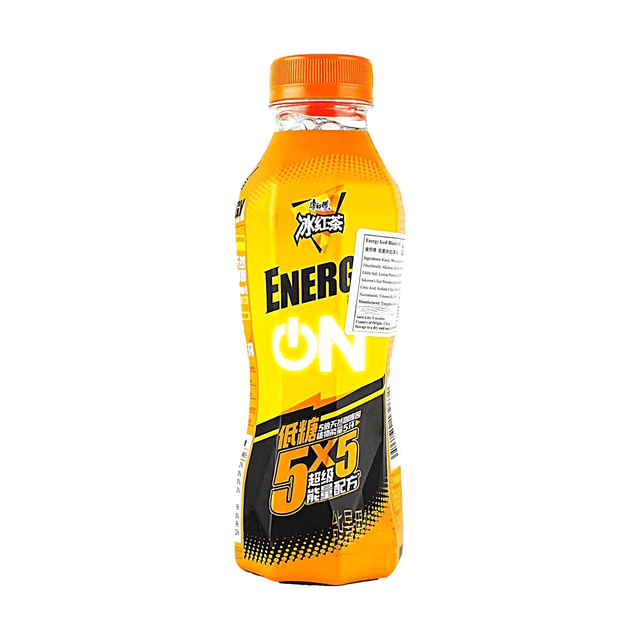 MASTER KONG Low-Sugar Energy Iced Black Tea 14.2 fl oz 【5x