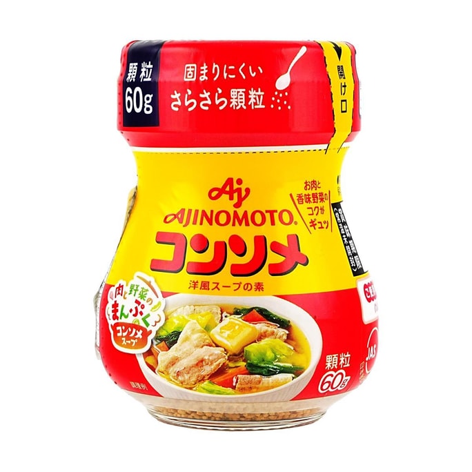 日本AJINOMOTO味之素 CONSOMME 西式風味味素 濃湯提鮮調味料 顆粒狀 60g