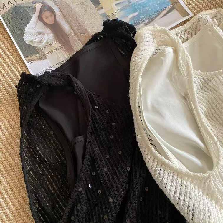 【加拿大直邮】 加拿大 SCENARIO 飘逸连衣裙 两色可选 S-M码 黑色 S 13