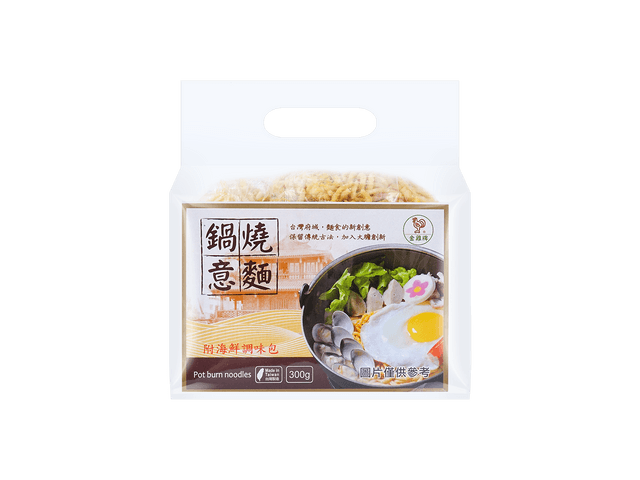 台湾金鸡牌锅烧意面海鲜味60g*5包300g【台南优选】 - 亚米