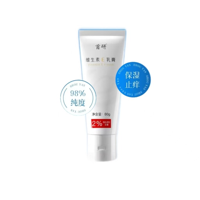 Vitamin E cream moisturizing and anti-itching 80g *1 stick