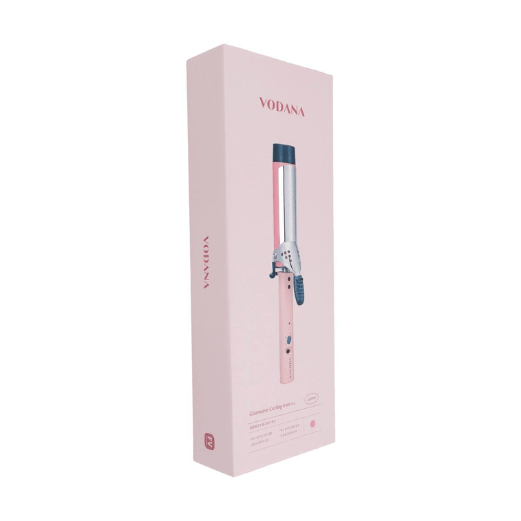 Glam Wave Curling Iron Pink 40mm Free Volt 4