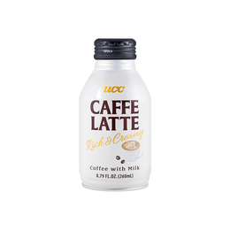 Caffe Latte ,Rich & Creamy Coffee with Milk, 8.79 fl oz