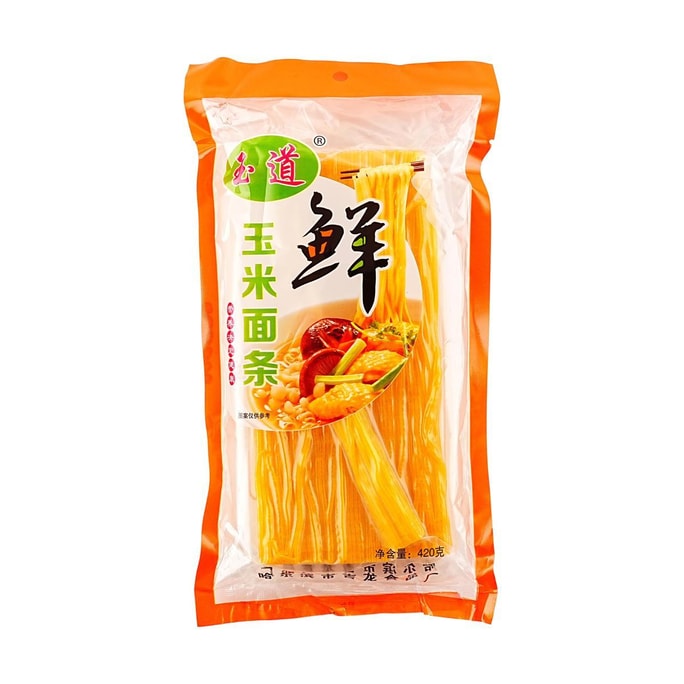 Fresh Corn Noodles , 14.82 oz 【For Hot Pot 】