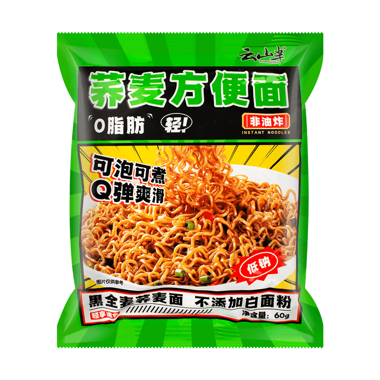 雲山半 零脂肪蕎麥泡麵 60g*10包入【低卡代餐蕎麥麵】 4