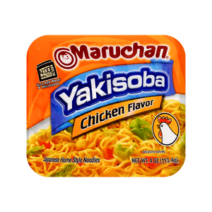 日本MARUCHAN 捞面炒面拌面 鸡肉味 方便速食 113.4g